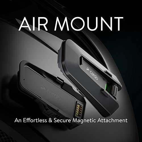 Cardo PACKTALK Edge Motorcycle Bluetooth Communication System Headset Intercom - Single Pack - size: Single Pack, style: Edge