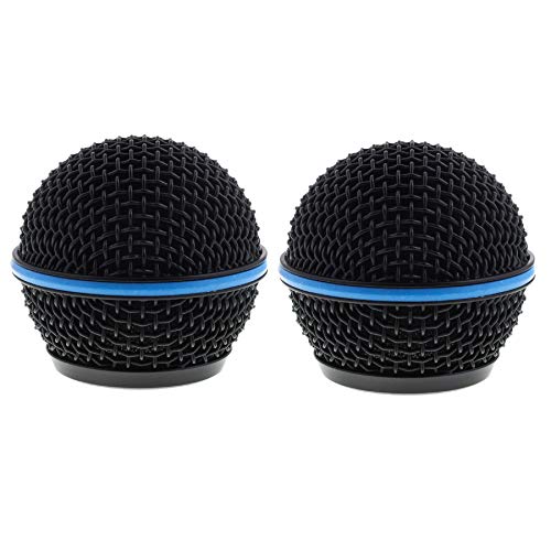 iKapok 2 Pack Microphone Grille for qlxd beta 58 Microphone RK323G with Windscreen