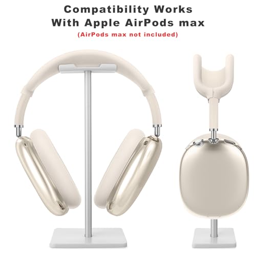 for AirPods Max case Cover,Anti-Scratch Ear Pad Case Cover/Ear Cups Cover/Headband Cover for AirPods Max. Clear Soft TPU and Silicone,Skin Scratch Proof. - color: 3PC-Starlight