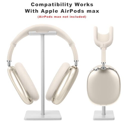for AirPods Max case Cover,Anti-Scratch Ear Pad Case Cover/Ear Cups Cover/Headband Cover for AirPods Max. Clear Soft TPU and Silicone,Skin Scratch Proof. - color: 3PC-Starlight