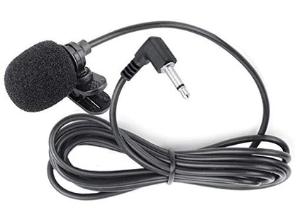 AKindle Mini lavalier Lapel Tie Clip-on 3.5mm Jack Condenser Collar Microphone Compatible for Crosstour ct8500 Action Camera