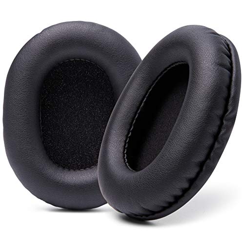 WC PadZ MDR7506 - Replacement Ear Pads for Sony MDR 7506 | Made by Wicked Cushions | Also fits V6 & CD900ST. Softer Leather, Luxurious Memory Foam | Airweave Fabric Black