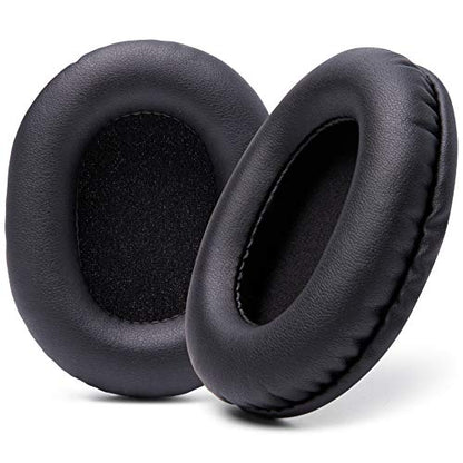 WC PadZ MDR7506 - Replacement Ear Pads for Sony MDR 7506 | Made by Wicked Cushions | Also fits V6 & CD900ST. Softer Leather, Luxurious Memory Foam | Airweave Fabric Black
