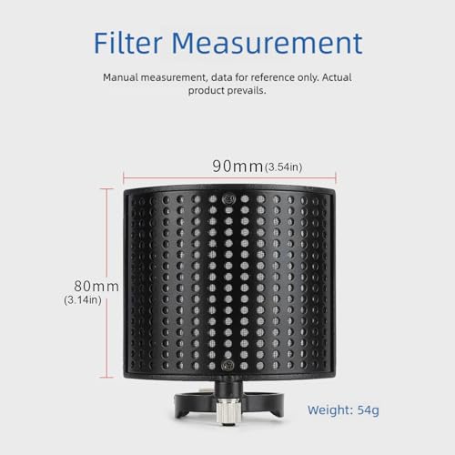 Adjustable Microphone Isolation Screen Studio Sound Absorbing Reflector Equipment Sound Isolation Portable