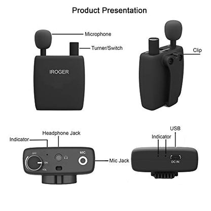 Hearing Amplifier for Seniors, Personal Sound Amplifier, Smart Auto-Gain, Directional Microphone, Rechargeable Battery, Headphones & Earbuds Included