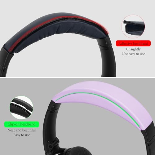Geekria Headband Pad Compatible with Bose QuietComfort 35 ii Gaming, QC45/ QC35/ QCSE Headphones, Replacement Band Repair Part (Purple) - color: Purple