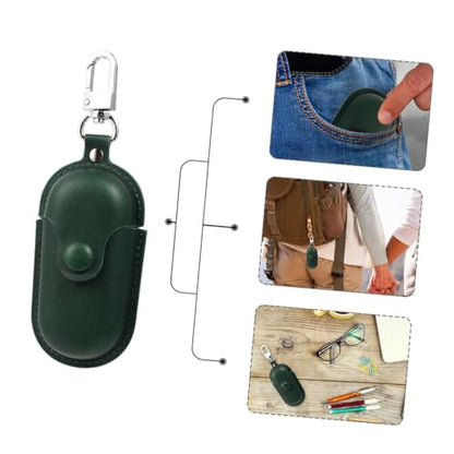 Generic Waterproof Earphone Holder Case for Earbuds 3i, Portable Headset Storage Bag with Scratch-Proof Cover, Anti-Lost Dustproof Protection for Travel and Camping, Dark Green