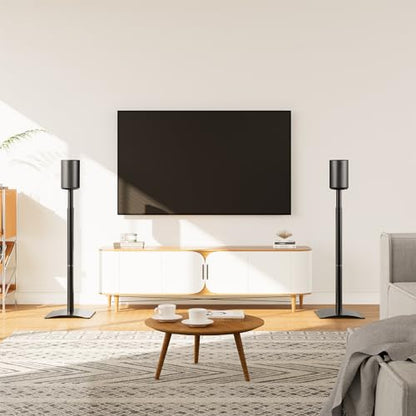 Mounting Dream Speaker Stands for Sonos Era 100, One, One SL, Play:1, Height Adjustable Up to 42", Set of 2 Surround Sound Speaker Stand with Cable Management, 13.2 LBS Loading MD5412 - size: Pair,For Sonos Era 100 Speaker