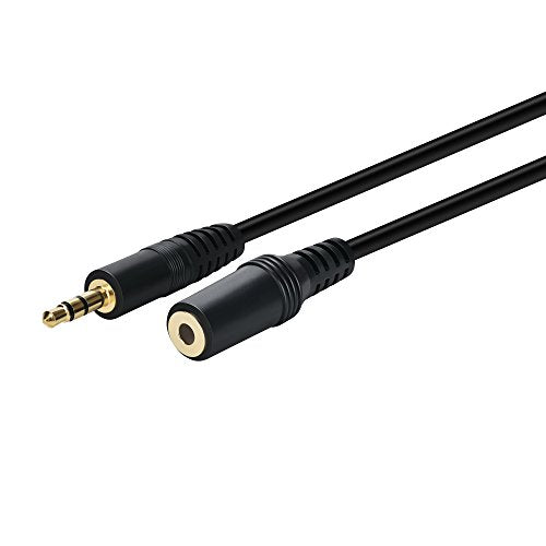 3.5mm Stereo Male to Female Extension Audio Cable Cord (30 Feet) - size: 30 Feet