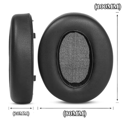 Ear Pads Replacement Ear Cushions for Sony WH-XB910N Headset | Headband Earpads with Protein Leather, Noise Isolation Foam Accessories- Black