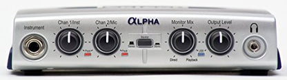 Lexicon Alpha Multi-Channel Desktop Recording Studio, 2x2x2 (2-input, 2-bus, 2-output) - style: Alpha