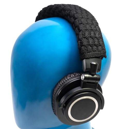 True Lambskin Ear Pads Pure Wool Headband Cushion Cover Kit Compatible with Audio Technica ATH M50X M50XBT M50RD M40X M30X M20X MSR7 SX1 Headphone (True Lambskin Kit)