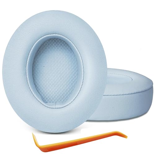 Replacement Ear Pads for Studio 2 & 3 Headphones Ear Cushions Headset Earpads Ear Cups Cover with Soft Protein Leather(Studio 3-Crystal Blue) - color: Studio 3-Crystal Blue