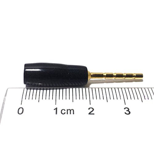 4mm Banana Male Screw Plug, Red Black, 10 Pack