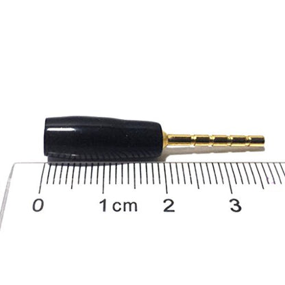 4mm Banana Male Screw Plug, Red Black, 10 Pack