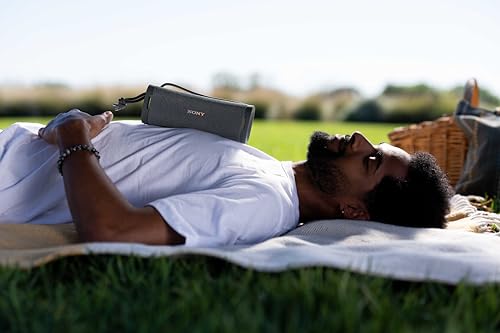Sony ULT Field 1 Wireless Bluetooth Portable Waterproof Speaker Forest Gray | 12 Hr Battery, IP67 Rated Waterproof, Dustproof, Shockproof Rustproof, Detachable Strap, Hands-free Calling, Enhanced Bass - color: Forest Gray, style: ULT Field 1