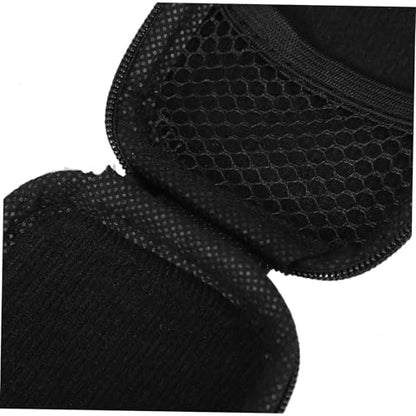 EVA Earbud Case with Mesh Pocket, Hard Shell Organizer for Travel