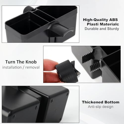 Koolehaoda Mic Stand Dual Cup Holder with Headset Hanger - Universal Clamp | Drink Holder for Music Stand, Light Stand, Tripod, for Live Streaming, Karaoke, Recording, Music Sheet, Easy Clamp-On Design - size: Cup Holder