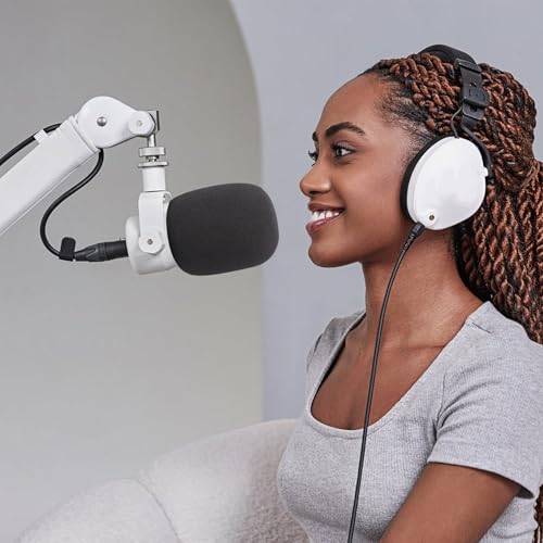Podmic Pop Filter Microphone Windscreen Foam Mic Cover for Rode PodMic Broadcast Mic Large-Diaphragm Microphone to Block Out Plosives