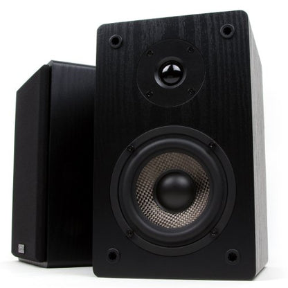Micca MB42 Standard 2-Way Passive Bookshelf Speakers, Stereo Pair, Black