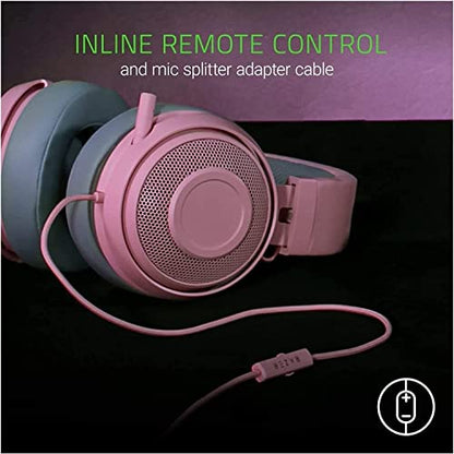 On-Ear Headphones with Microphone, Lightweight Folding Stereo Bass Headphones with No-Tangle Cord(Black) - color: Black