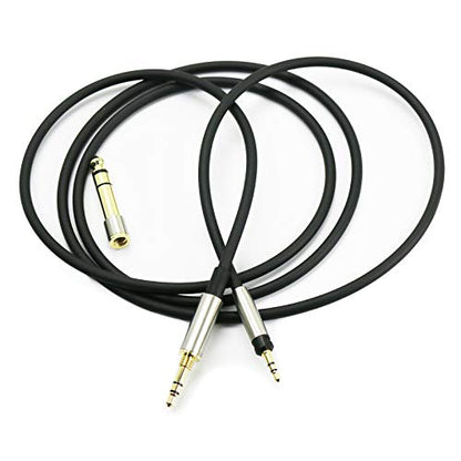 NewFantasia Replacement Audio Upgrade Cable Compatible with Sennheiser HD598, HD598Cs, HD560s, HD598SE, HD620S, HD400PRO, HD599, HD569, HD579, HD505 Headphones 3meters/9.9feet - size: 9.9 ft