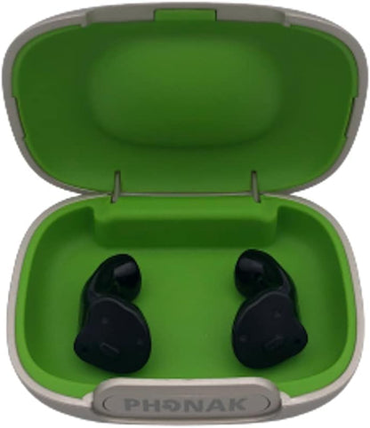Phonak Universal Case - Durable Hearing Aid & Headphone Storage Case - Waterproof, Travel-Friendly, Protective Bag for Accessories (Large)