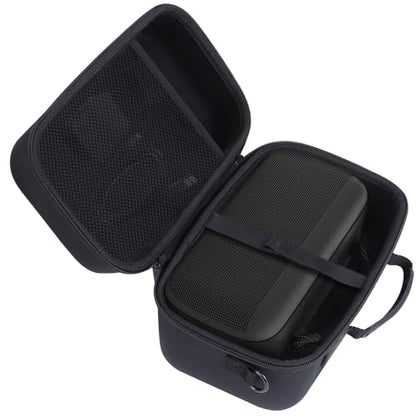 Lebakort Hard Case Compatible with Bose SoundLink Max Portable Speaker, Black Case - color: Black Case