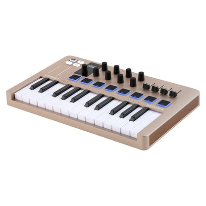 Arturia MiniLab 3 Universal MIDI Controller, Champagne - color: Champagne, size: 25 Keys