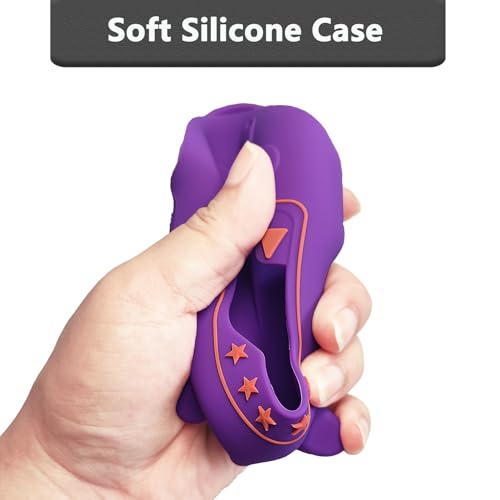 JCHPINE Silicone Cover Case for JBL Clip 5 Portable Bluetooth Speaker - color: Purple