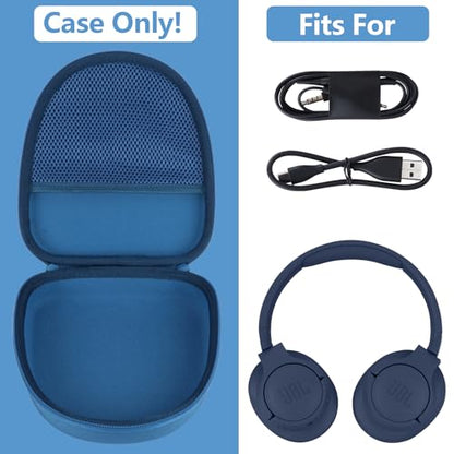 RIYADAone Case for JBL Tune 710BT 720BT 510BT 660NC 700BT 570BT Headphones - color: Blue Case