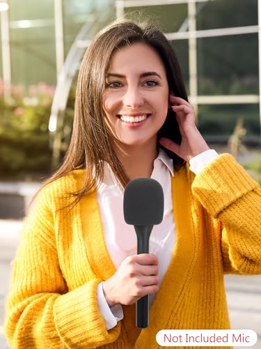 YOUSHARES Interview Microphone Handheld Adaptor for Rode Wireless Go II/Wireless PRO/Wireless ME/DJI Mic/DJI Mic 2 - color: Style_E