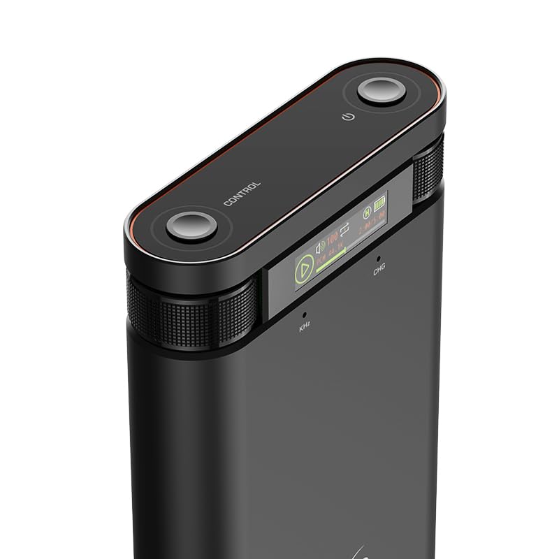 Shanling H2 2in1 Audio Player/Portable DAC, Desktop Headphone Amp,Bluetooth 5.0/LDAC,10.5Hours+ for Music Time,HiFi Res Certificated,Anodized Aluminum with LED Lights,Up to 2TB Capacity