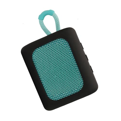 Silicone Case Compatible with GO 3 Bluetooth Speaker，Bluetooth Speakers Travel Carrying Case for GO 3 (Black) - color: black