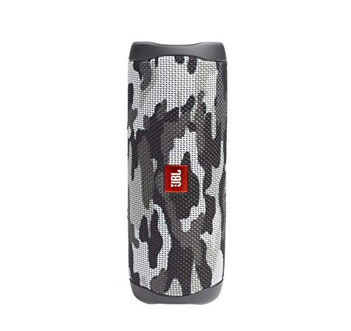 JBL Flip 5 Portable Waterproof Wireless Bluetooth Speaker - Black Camo (Renewed) - color: Black Camo