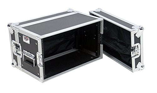 OSP Cases | ATA Road Case | 6-Space Effects Rack | 10" Deep | RC6U-10 - size: 6 Space, 10"