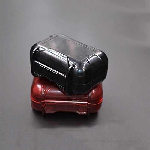 KZ ABS Hard-Sided Multifunction Protective IEM Case | for Earphones, In-Ear Monitors, Eartips, Black