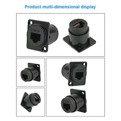 Toronce D R Series Panel-Mount Connector (D-CAT6) - size: D-CAT6