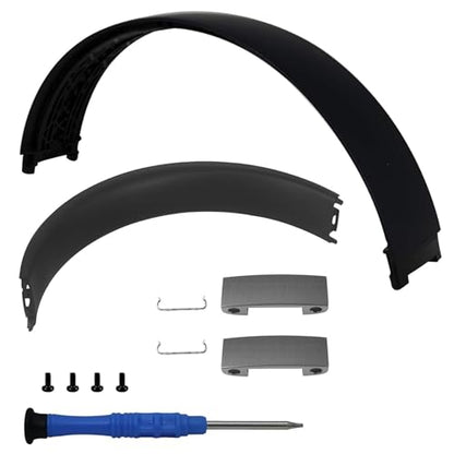 Headband & Hinge & Cushion Pad for Beats Studio Pro Headphone,Black | Durable Replacement Headband,Studio Pro Parts Accessories Repair Kit Set ,As Same As The OEM - color: Black