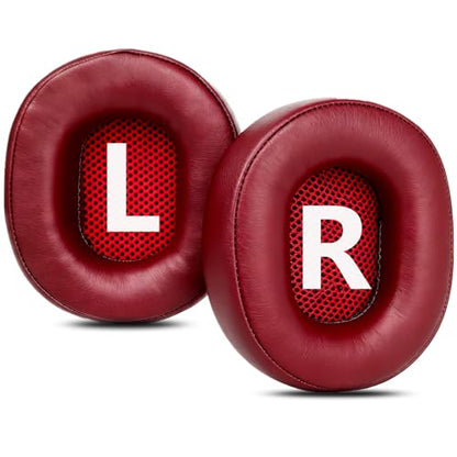 Force Recon 200 Replacement Ear Pads Cushions Compatible with Turtle Beach Ear Force Recon 200 100 150 Gaming Headset Protein Leather Accessories-Red - color: Red