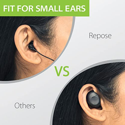 Avantree Repose - Bluetooth Sleep Earbuds for Side Sleepers | Small-tip neckband earbuds designed for side sleeping, with low-latency TV.