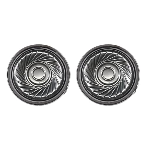 uxcell 0.5W 16 Ohm Micro Internal Speaker Magnet Loudspeaker 36mm Dia 2pcs