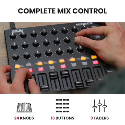 Akai Professional MIDImix USB MIDI Mixer Controller - size: Compact