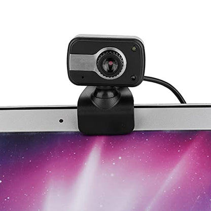 USB Web Camera, Laptop PC Desktop Webcam with Microphone for Video Calling Recording Conferencing