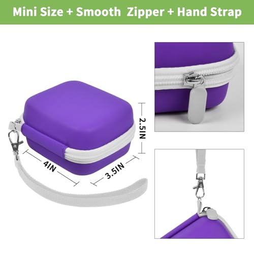 Hard Case for UCOMX/Hicober 3-in-1 Charger, Box Only | Hard shell case for UCOMX, Hicober, Iseyyox, LISEN and RTOPS 3-in-1 charger users, with divider and mesh pocket - color: Purple
