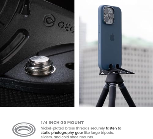 Pocket Tripod PROv2 Universal Kit - Matte Black | Card-Size Stand for iPhone - color: Matte Black