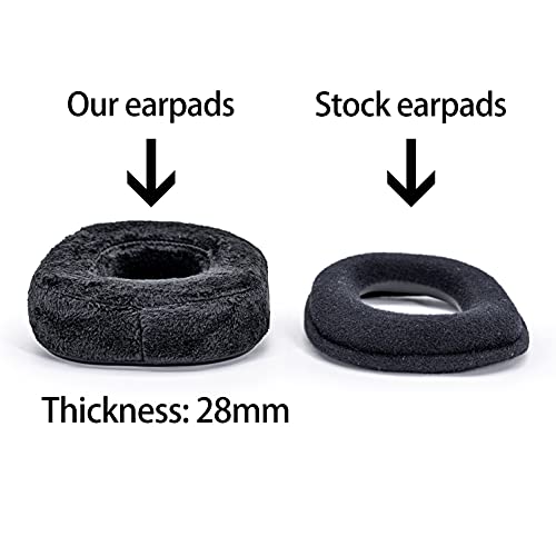 Velour Replacement Ear Pads for Astro A40 and A50 GEN1 GEN2 Gaming Headset, Excluding Headband (Not Compatible With A40TR, A50 GEN3, GEN4)