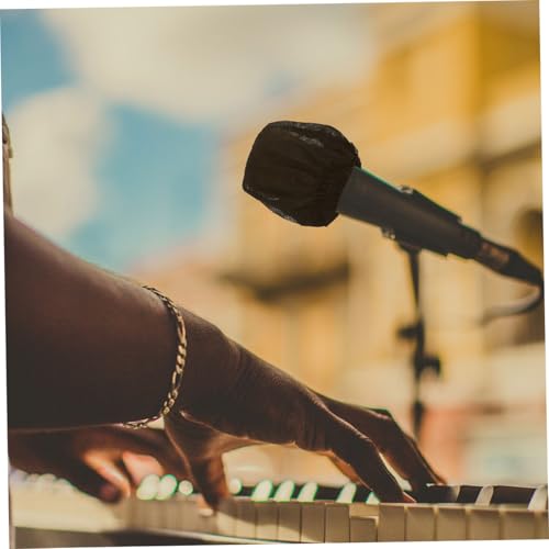 Disposable Non Woven Microphone Covers 120 Pack for Handheld Mics