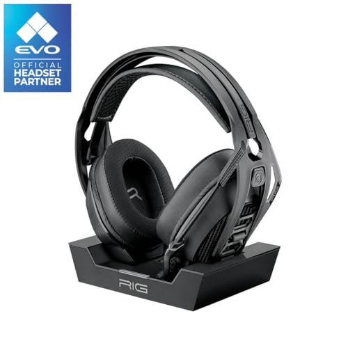 RIG 800 PRO HS Wireless Gaming Headset & Multi-Function Base Station PS5 | Low-latency 2.4GHz wireless for PlayStation PS4, PS5, PC, Mac, USB – Multiplatform - 60 Hour Battery - Flip-to-Mute Mic