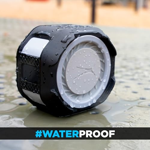 Altec Lansing - Portable Bluetooth Speaker, Waterproof IP67 - color: Black